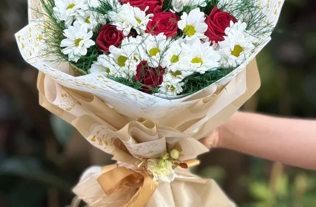 Papatya Gül Buketi