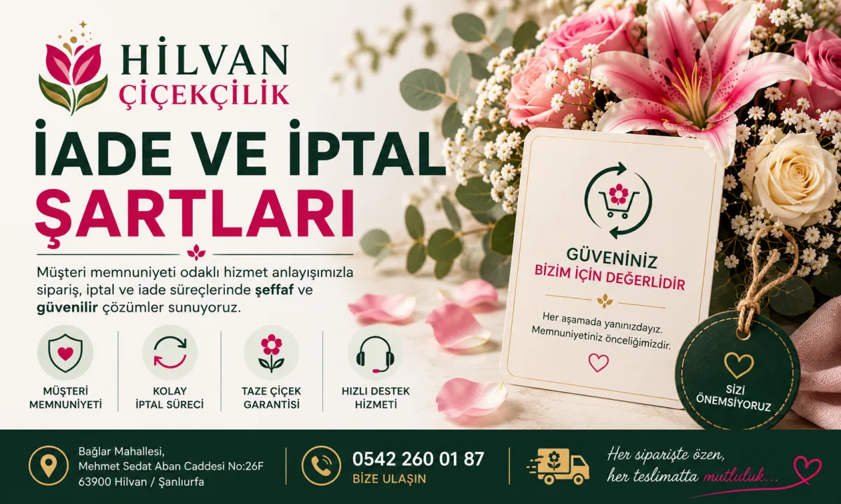 İade ve İptal Şartları