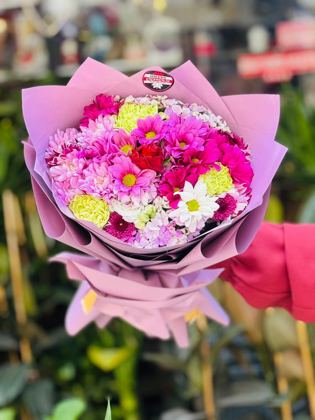 Fuşya Pembe Buket