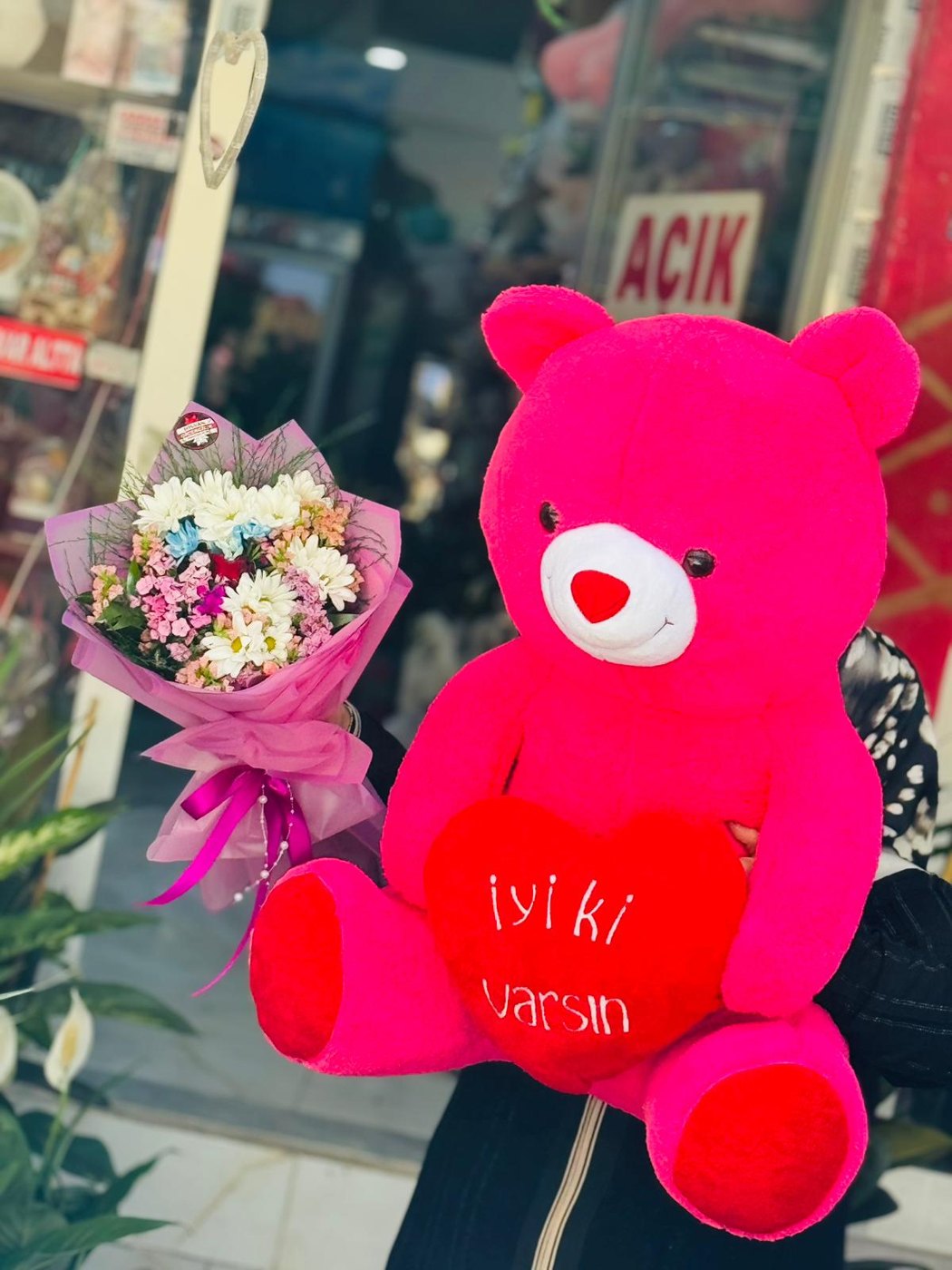 Peluş Ayıcık & Buket